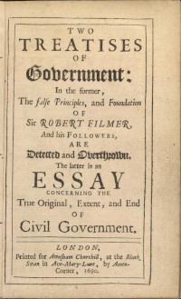 Two Treatises of Government